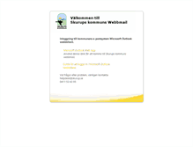 Tablet Screenshot of mail.skurup.se